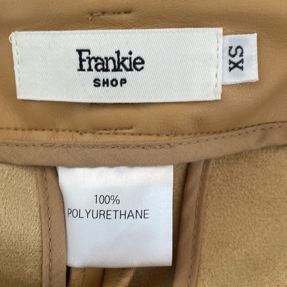 Faux leather shorts- barely worn! - Picture 5 of 6